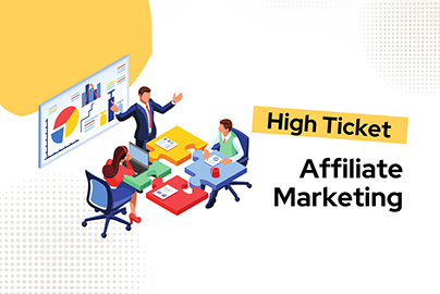 Image featured in the 'What is High Ticket Affiliate Marketing: Unlocking Lucrative Opportunities' post on Mosaic, serving as a visual aid to explain the concept of high ticket affiliate marketing and its workings.